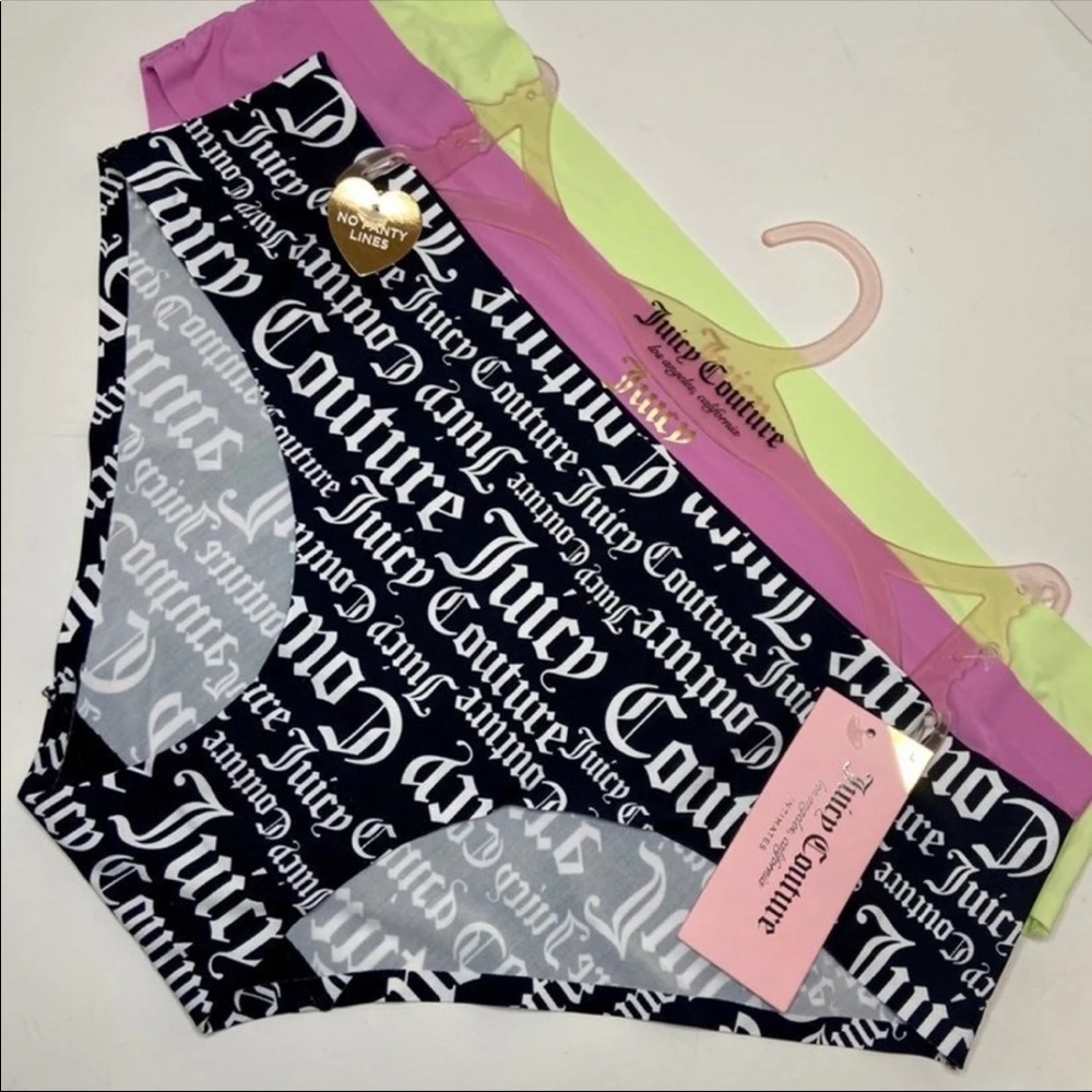 3 pk of Trendy seamless panty set